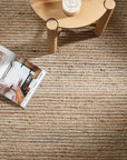 Lima Rug in sand & natural