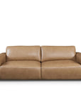 Lucas sofa in tan leather