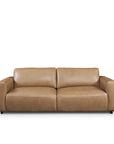 Lucas sofa in tan leather