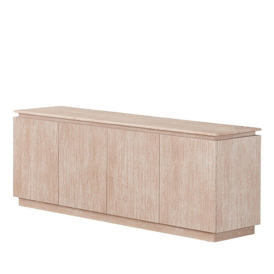 Lucca travertine sideboard