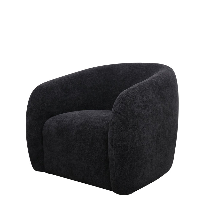 Krona swivel armchair