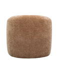 Krona Swivel armchair in caramel