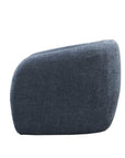 Max swivel armchair in steel