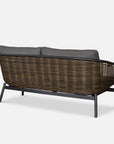 Melia outdoor 2 seat sofa in charcoal