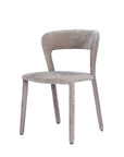 Finn upholstered dining chair in Mink