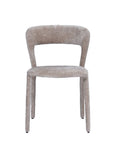 Finn upholstered dining chair in Mink