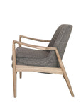 Morely armchair in mink