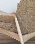 Morely armchair in ochre