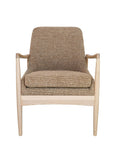 Morely armchair in ochre