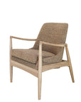 Morely armchair in ochre