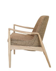 Morely armchair in ochre