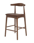 Nordic Barstool Brown Leather