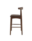 Nordic Barstool Brown Leather