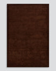 Norfolk rug in chocolate
