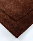 Norfolk rug in chocolate