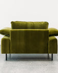 Sicily chair in olive velvet