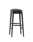Oslo barstool in black