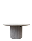 Patras Round Outdoor table in concrete