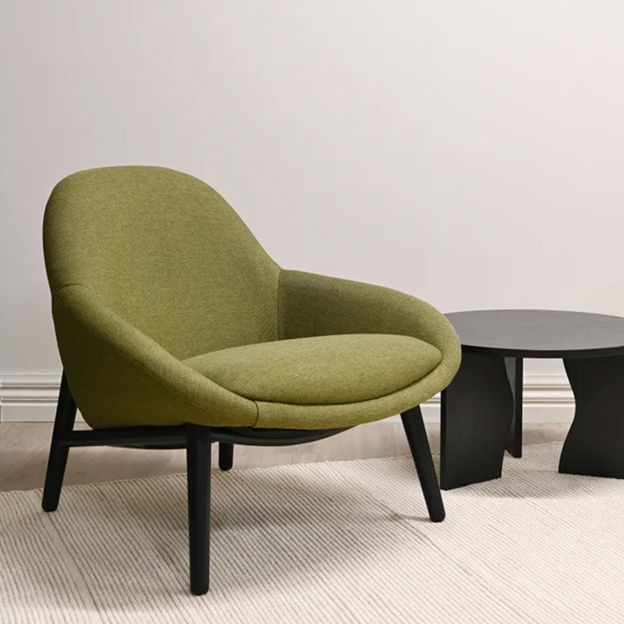 Perry armchair in green