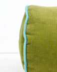 Corduroy Bolster in pistachio