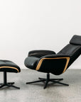 IMG Space Chair & Ottoman - Tuxedo