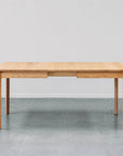 Ghost single leaf extension table