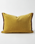 Goldie lumber cushion | patterned trim