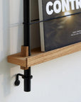 Moebe Magazine 5 Shelf System - Oak A