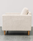 Tango armchair in jake pumice