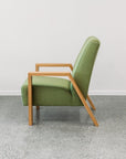 Mogambo armchair in octavius wasabi