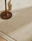 Silvio wool rug | Ecru