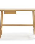 Sketch author desk in blond oak