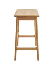Sketch author desk in blond oak