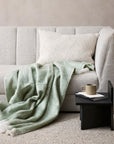 Sorrento throw in sage
