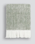 Sorrento throw in sage