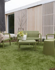 Story outdoor armchair | Olive
