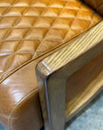 Strattonburg leather armchair