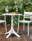 Studio Cafe Outdoor Table - White