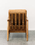 Yukon leather armchair in tan