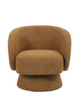 Viking swivel armchair in honey