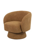 Viking swivel armchair in honey