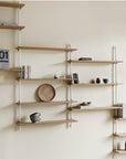 Moebe Wall Shelving System, Single Shelf - Oak