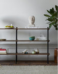Moebe Shelving System - Long Shelf - walnut