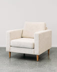 Tango armchair in jake pumice