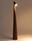 Apex portable table lamp | Brown