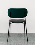 Gemini c38 dining chair in green 