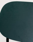 Gemini c38 dining chair in green