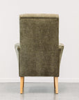 Lily armchair in copeland olive