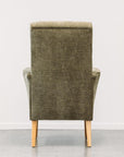 Lily armchair in copeland olive 