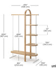 Bellwood Garment Rack dimensions